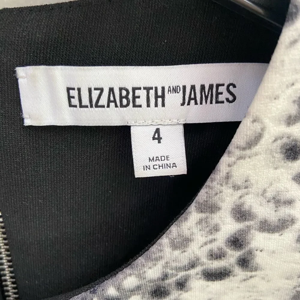 Elizabeth & James Snakeskin Dress 🐍🖤 - Picture 4 of 5